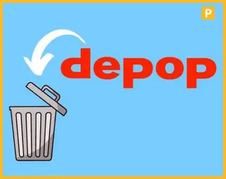 delete depop account