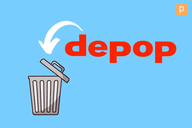 how to delete items on depop