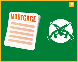 what happens to mortgages during war